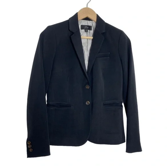 J.Crew Original Schoolboy Blazer Black Double Button - Picture 2 of 8